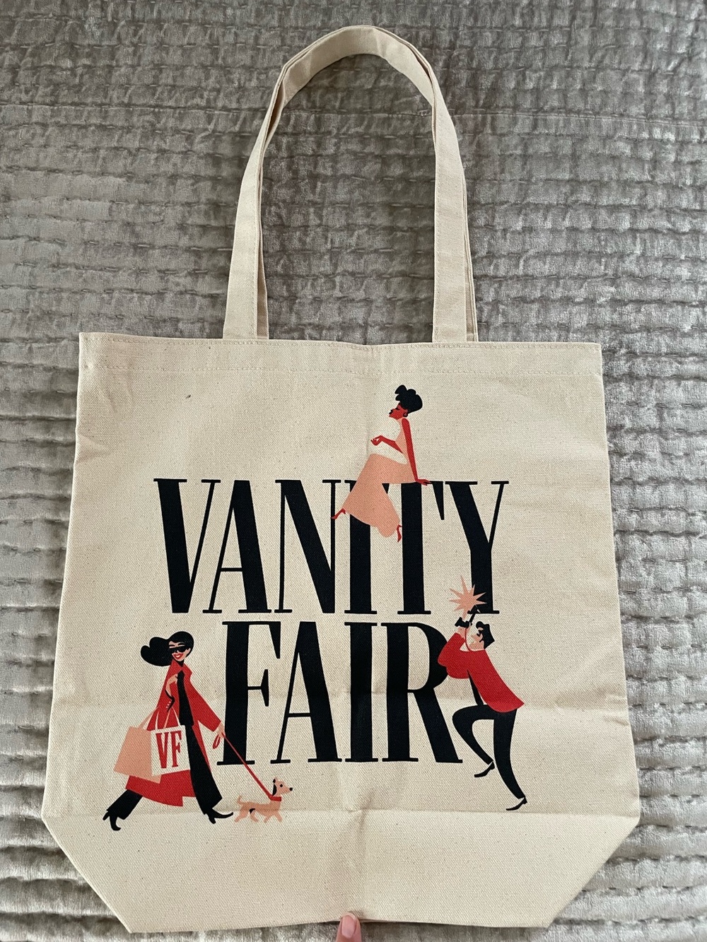Vanity Fair Illustrated Canvas Tote
